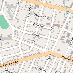 Карта города Гродно - квадрат 10572  18551 
