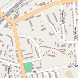 Карта города Гродно - квадрат 10569  18555 