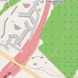Карта города Гродно - квадрат 10574  18555 