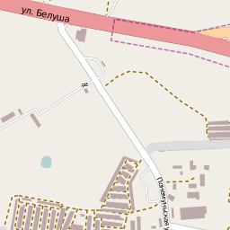 Карта города Гродно - квадрат 10572  18556 