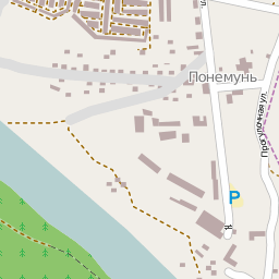 Карта города Гродно - квадрат 10573  18556 